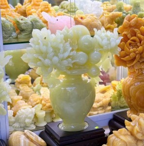 Bình hoa đá phong thuỷ -01